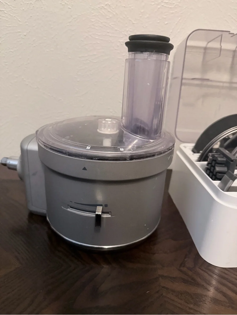 Kitchen Aid Food Processor attachment - all blades included with case